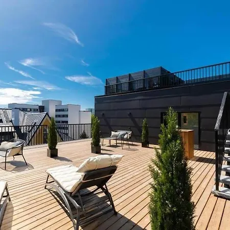 公寓 Urban-glam Centre With A Gym And Terrace 塔林
