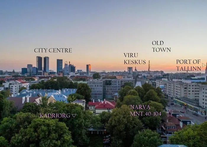 Urban-glam Centre With A Gym And Terrace Tallinn