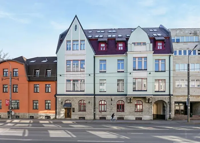 Urban-glam Centre With A Gym And Terrace * 탈린